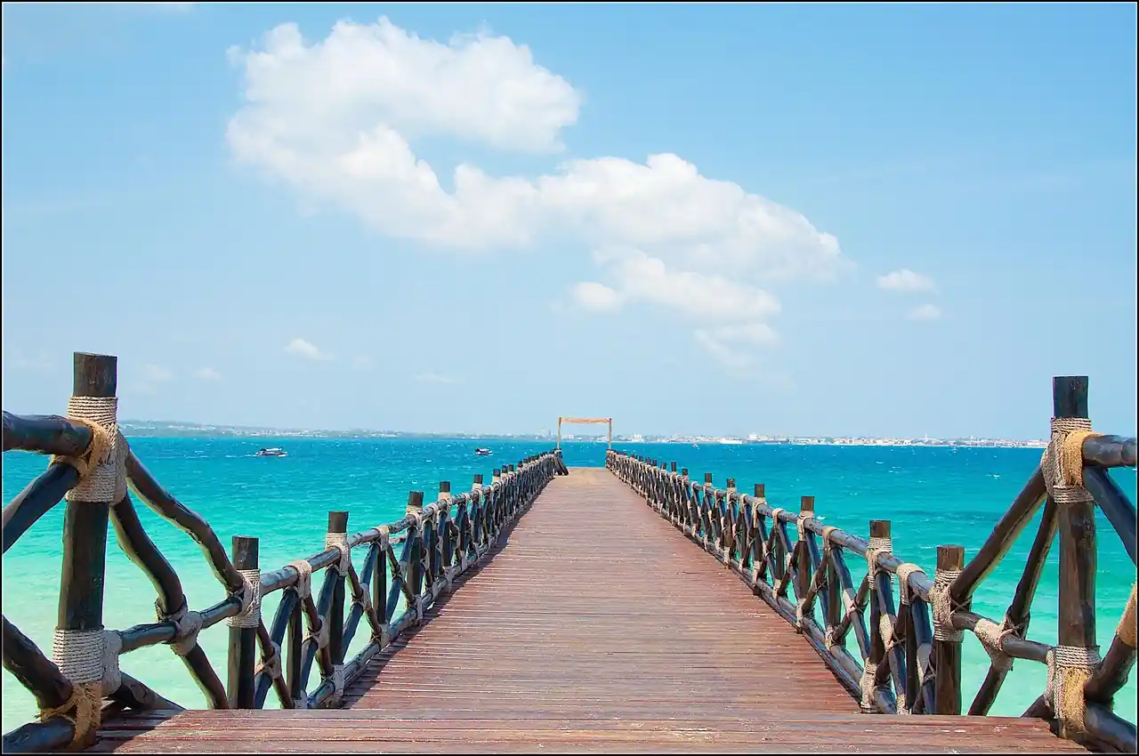 Praias de Zanzibar ao pôr do sol